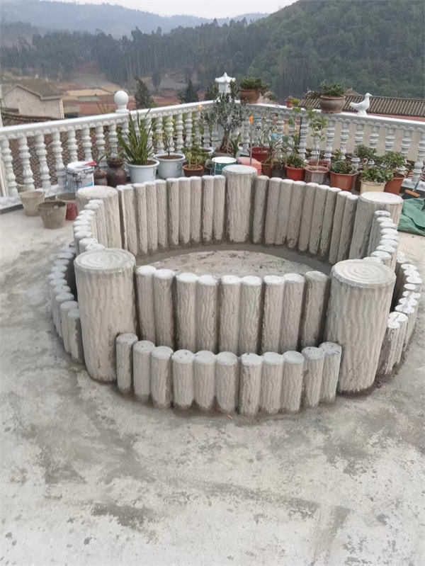 仿樹(shù)木樁石